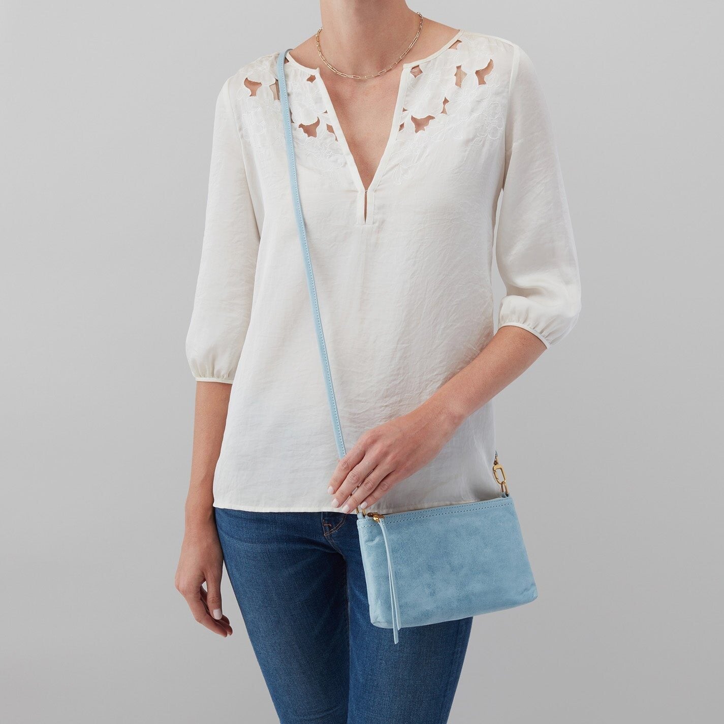 Hobo Darcy Crossbody - Blue Topaz - Gabrielle's Biloxi
