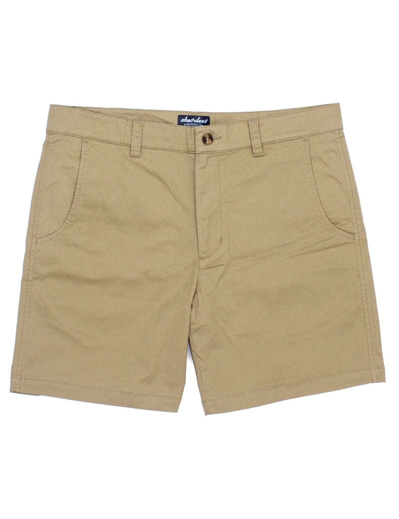 Properly Tied Shordees 7" Chino Short - Camel - Gabrielle's Biloxi