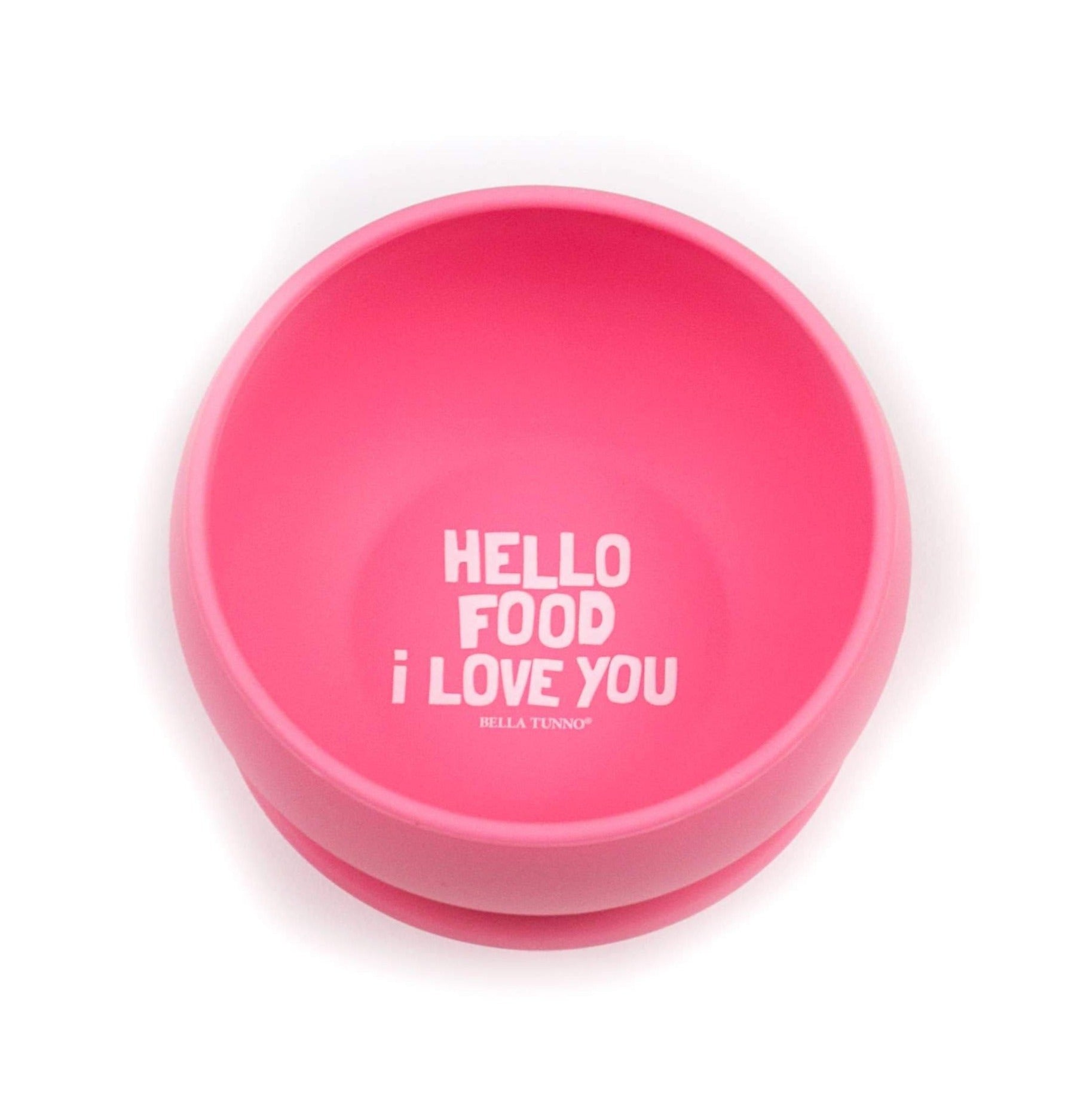 Hello Food I Love You Suction Bowl - Gabrielle's Biloxi
