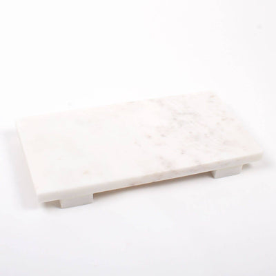 White Marble Cheese Board - Small - Gabrielle's Biloxi