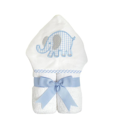 3 Marthas Everykids Towel Blue Elephant - Gabrielle's Biloxi