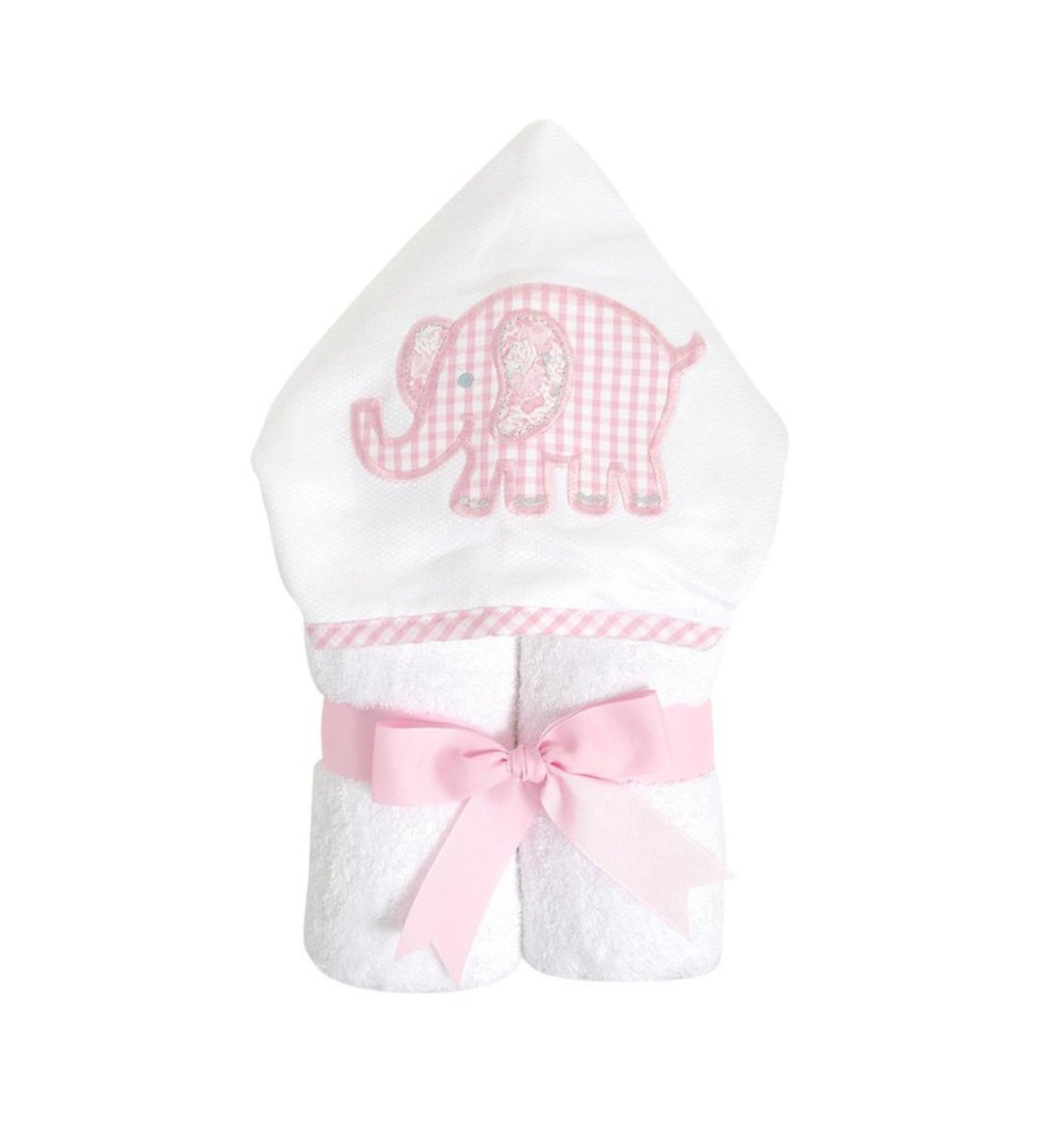 3 Marthas Everykids Towel Pink Elephant - Gabrielle's Biloxi