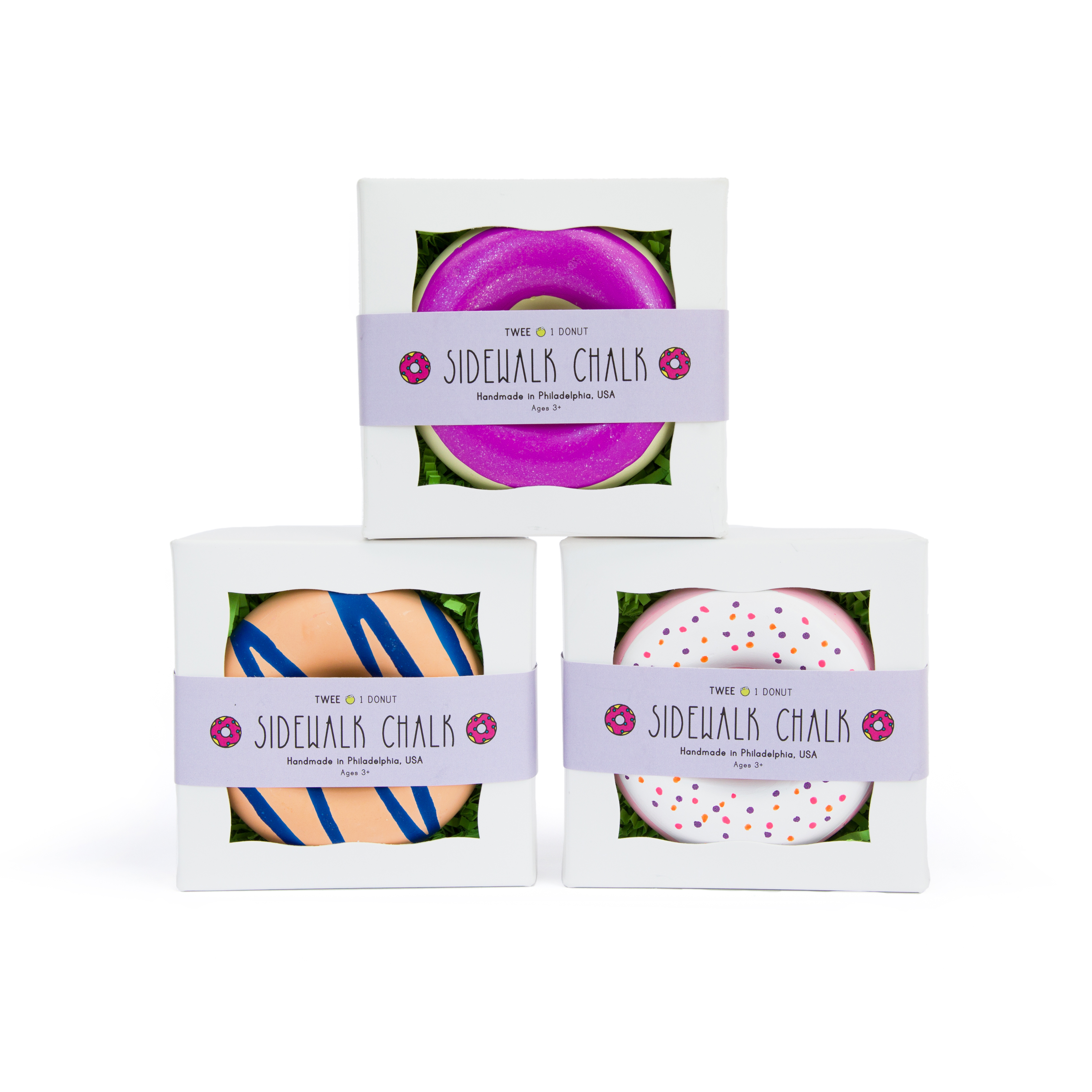 Donuts Handmade Sidewalk Chalk - Assorted - Gabrielle's Biloxi
