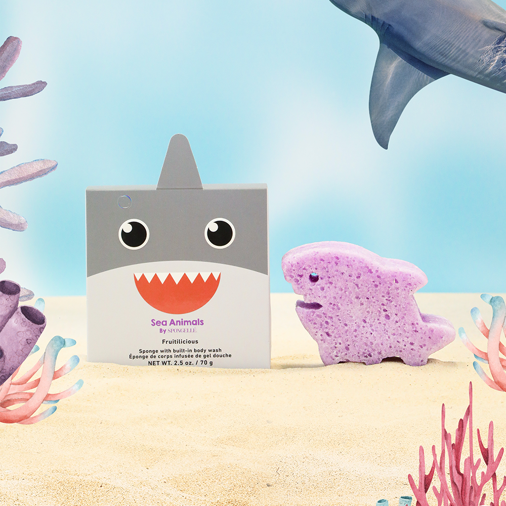 Sammy Shark Sea Animals Sponge - Gabrielle's Biloxi