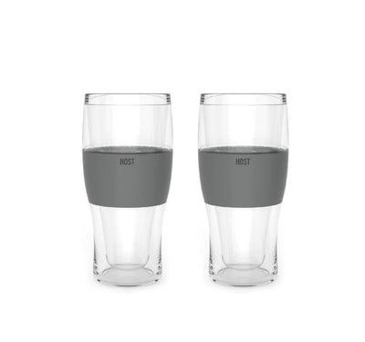 Freeze Cooling Pint Glasses - Set of 2 - Gabrielle's Biloxi
