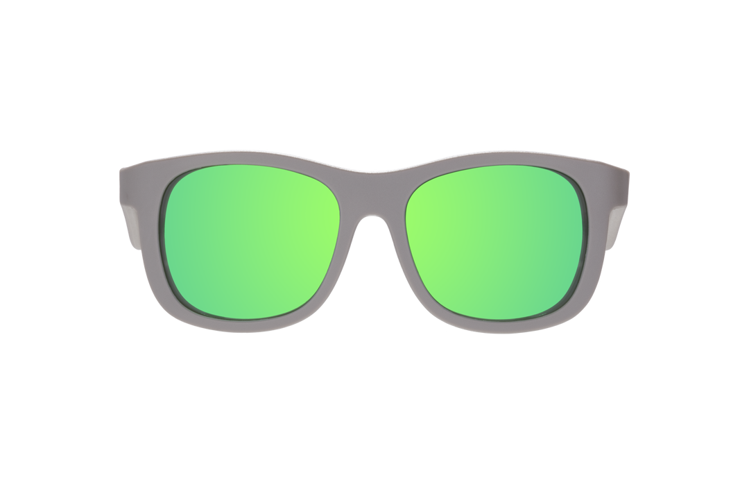 Polarized Navigator: Graphite Gray | Green Mirrored Lens - Gabrielle's Biloxi