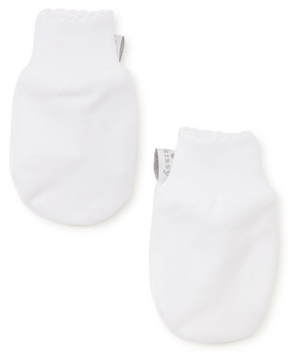 Kissy Kissy Basics Mittens - White - Gabrielle's Biloxi