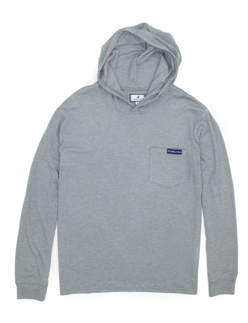 Properly Tied Portland Hoodie - Moss Grey - Gabrielle's Biloxi