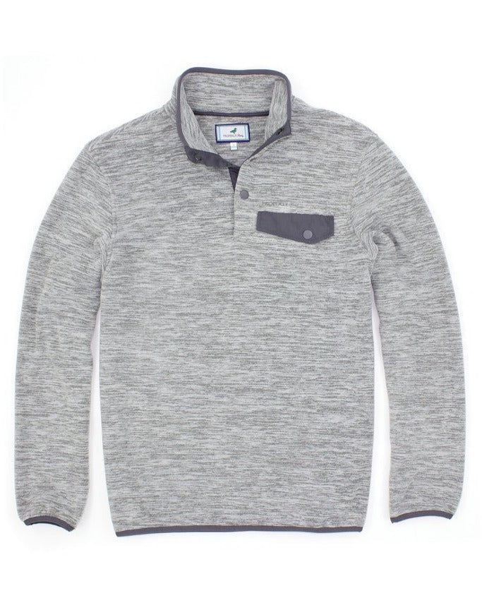 Properly Tied Nova Pullover - Light Heather Grey - Gabrielle's Biloxi