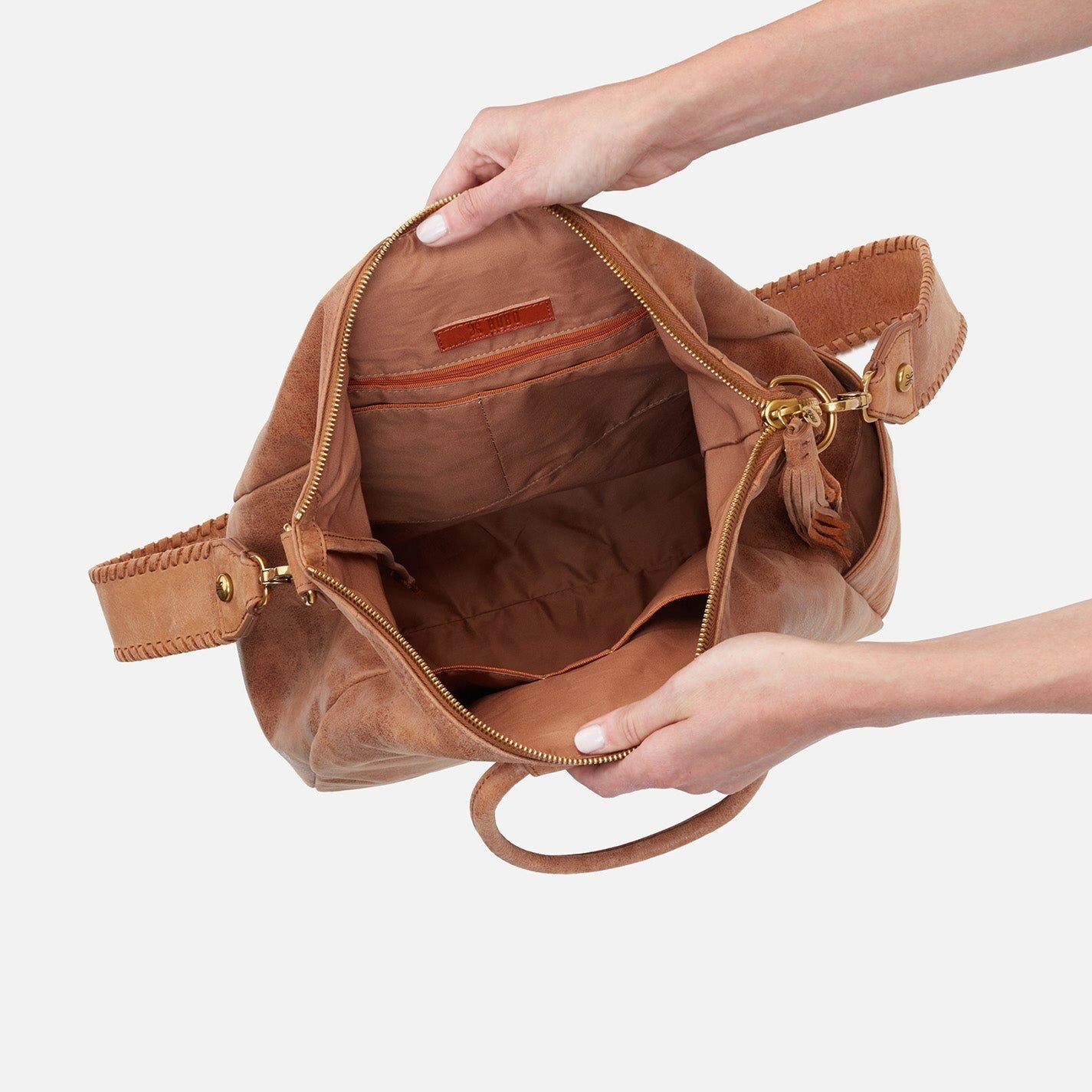 Hobo Sheila Handbag - Whiskey - Gabrielle's Biloxi