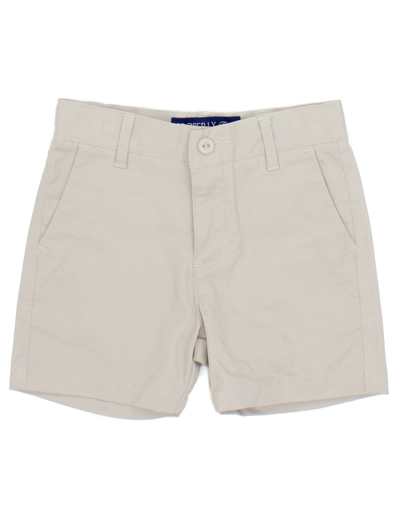 Properly Tied Boys Patriot Short - Khaki - Gabrielle's Biloxi