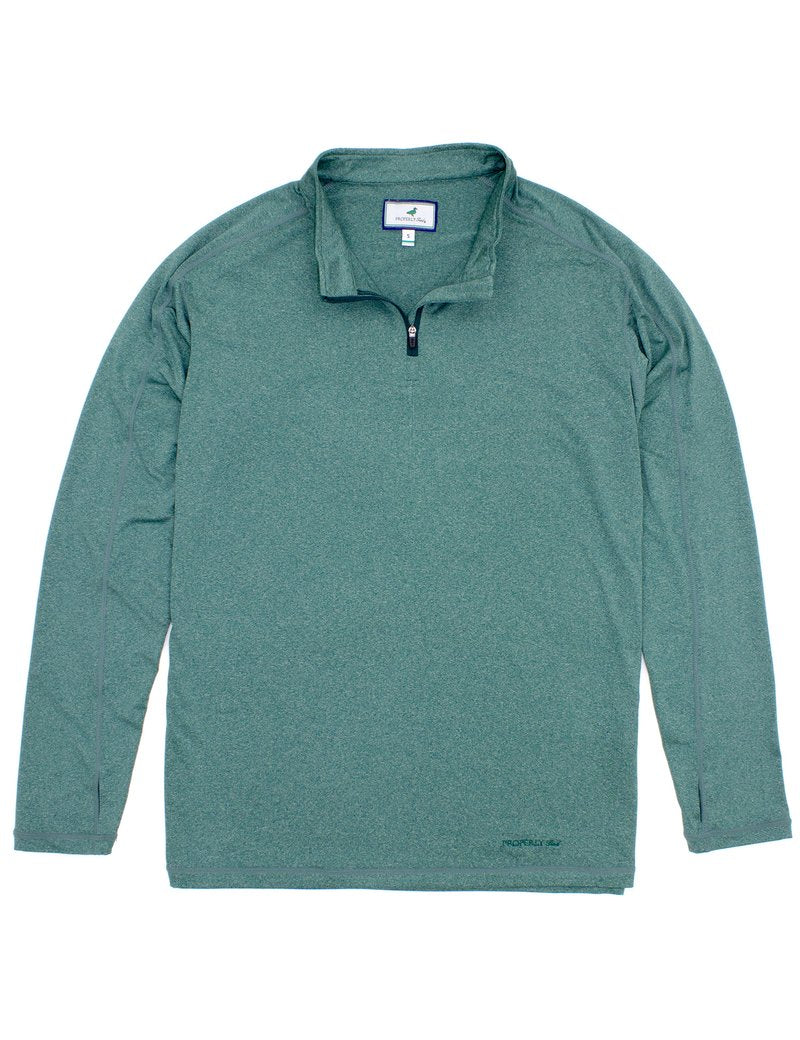 Properly Tied Finn Pullover - Hunter Heather - Gabrielle's Biloxi