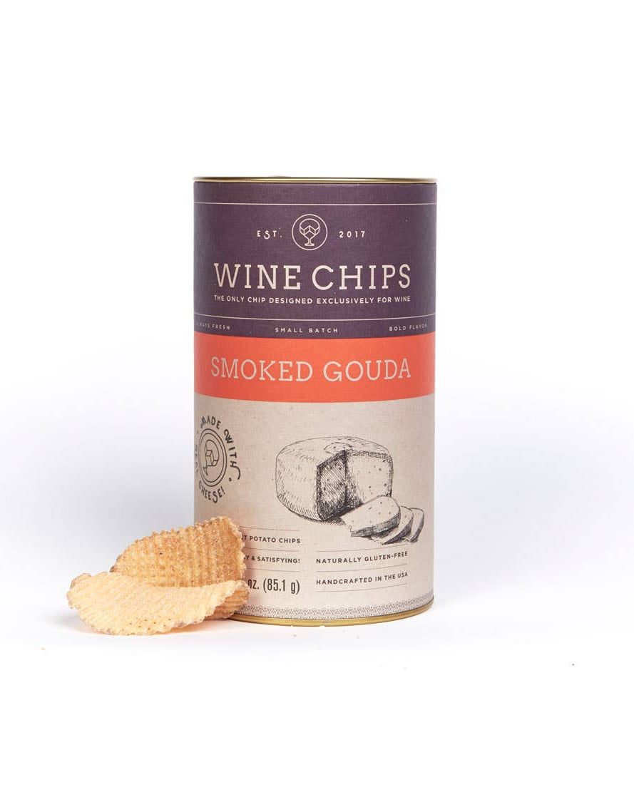 Wine Chips Smoked Gouda - Gabrielle's Biloxi