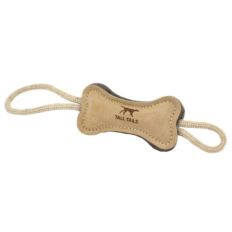 Natural Leather Bone Toy - Gabrielle's Biloxi