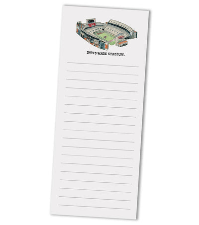 Mississippi State Stadium 3.5x8.5 Notepad - Gabrielle's Biloxi