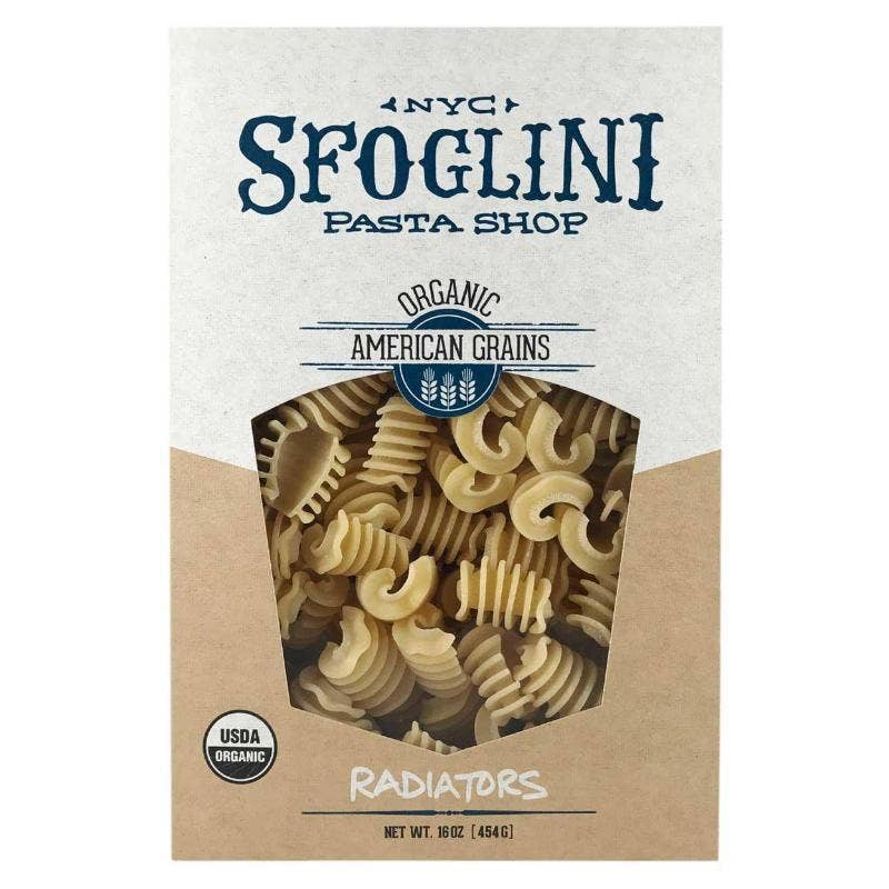 Organic Durum Semolina Radiators Pasta - Gabrielle's Biloxi