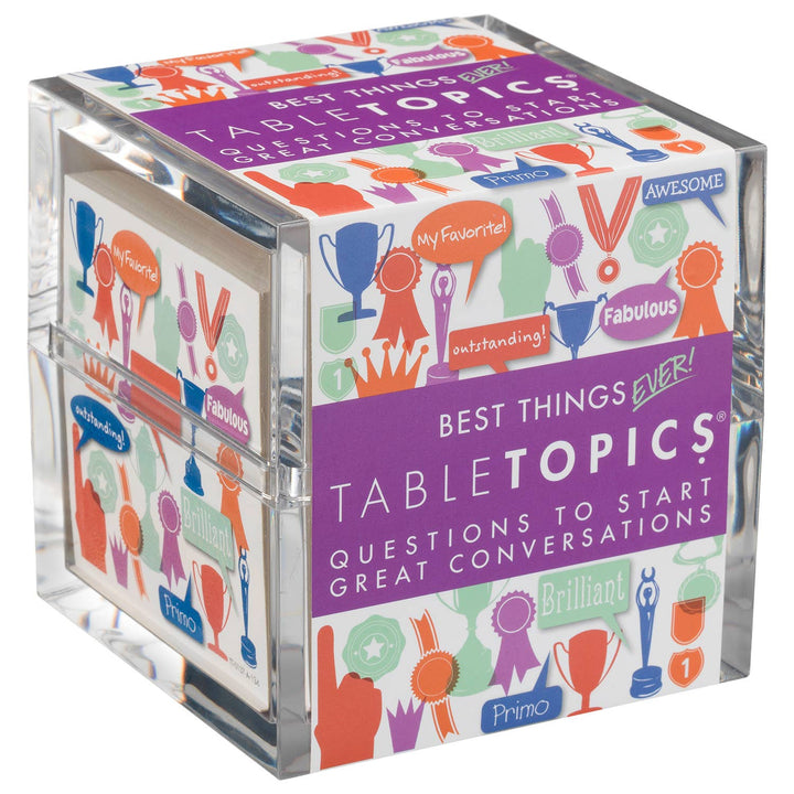 TableTopics Conversation Starter - Best Things Ever - Gabrielle's Biloxi