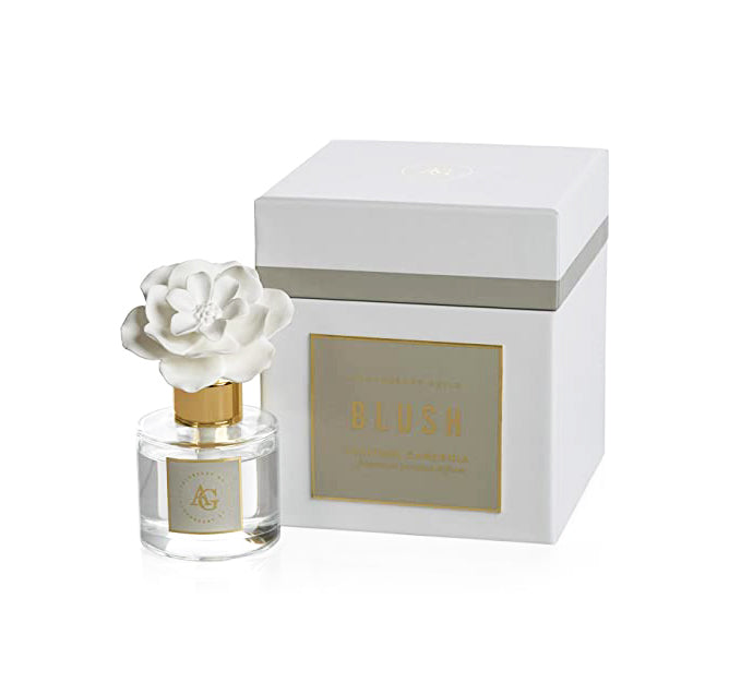 Blush Porcelain Diffuser - Tahitian Gardenia - Gabrielle's Biloxi