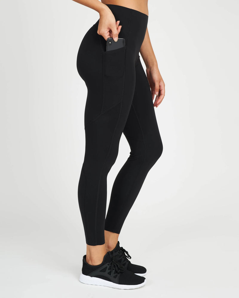 Spanx Everywear Knockout Leggings - Black - Gabrielle&