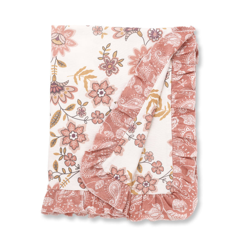 Tesa Babe Stroller Blanket - Garden Brocade - Gabrielle&