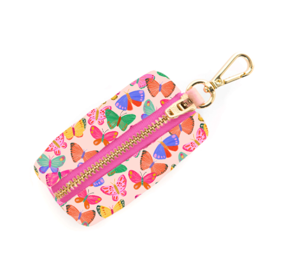 Bright Butterflies Summer Poop Bag Dispenser - Gabrielle's Biloxi
