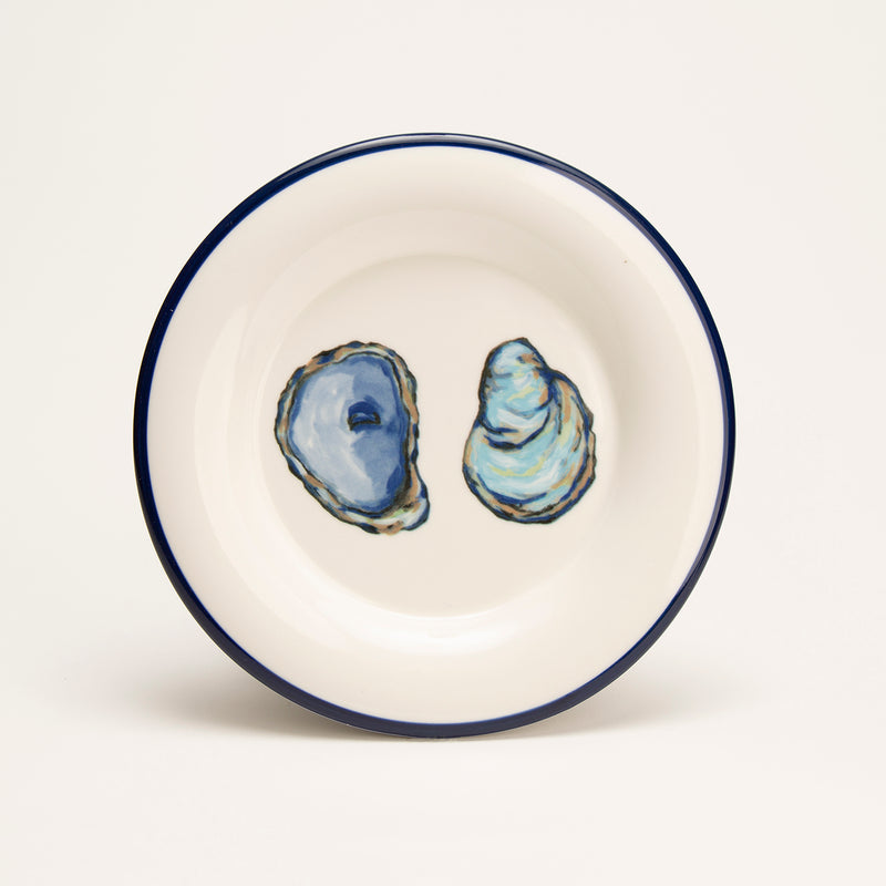 Round Plate 7.5" - Oyster - Gabrielle&