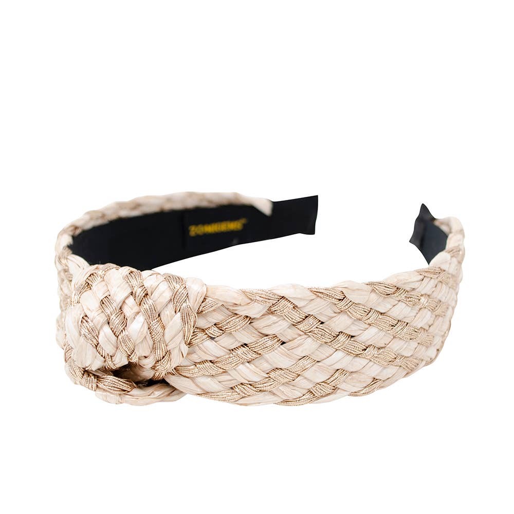 Wicker Knotted Headband - Gabrielle's Biloxi