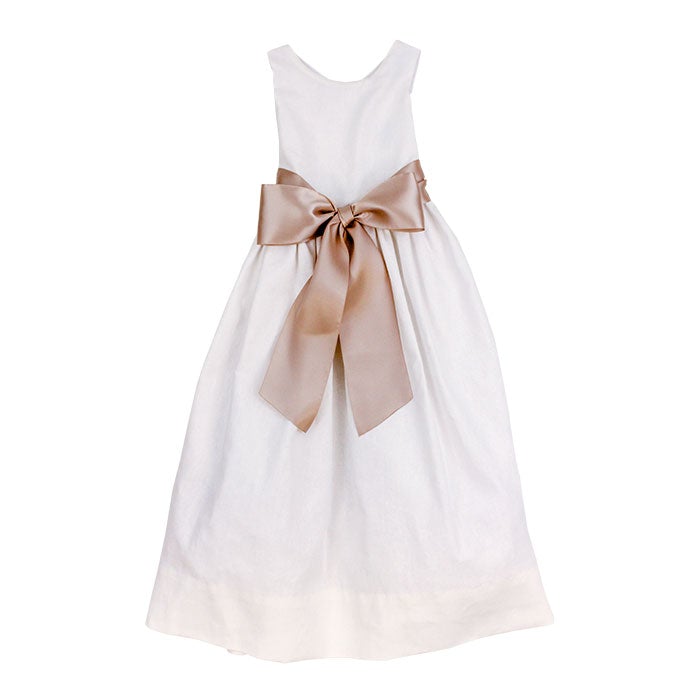 Bailey Boys Empire Dress - Whisper Linen - Gabrielle's Biloxi