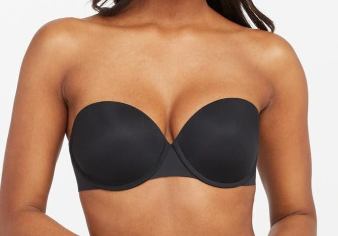 Spanx, Up for Anything Strapless Bra - Black - Gabrielle&