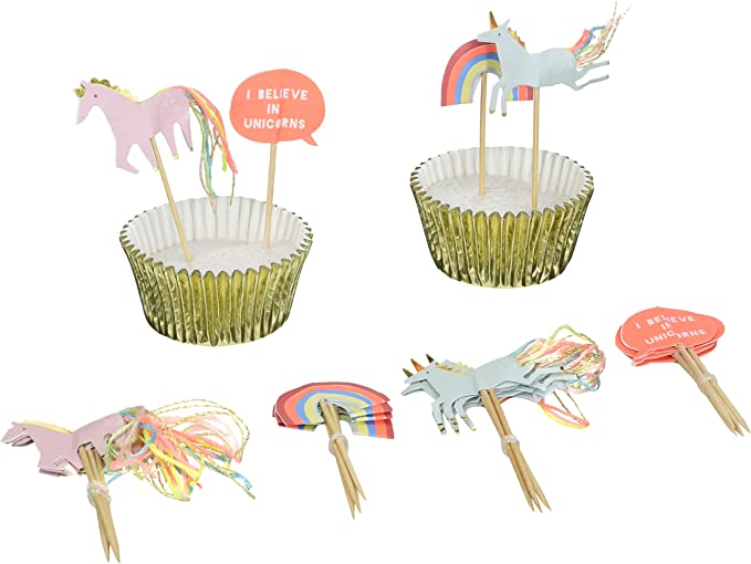 Meri Meri I Believe in Unicorns Cupcake Kit - Gabrielle's Biloxi