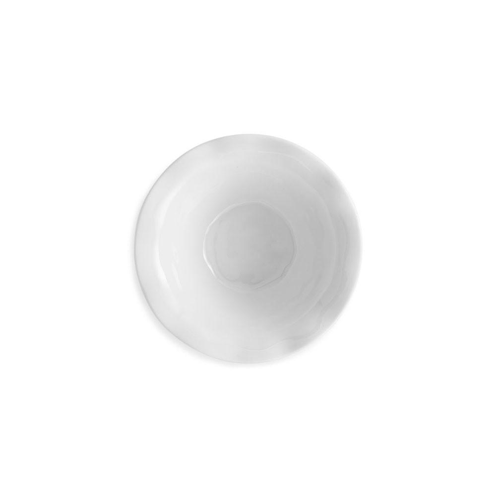 Ruffle White Melamine Round Dip Bowl - Gabrielle's Biloxi