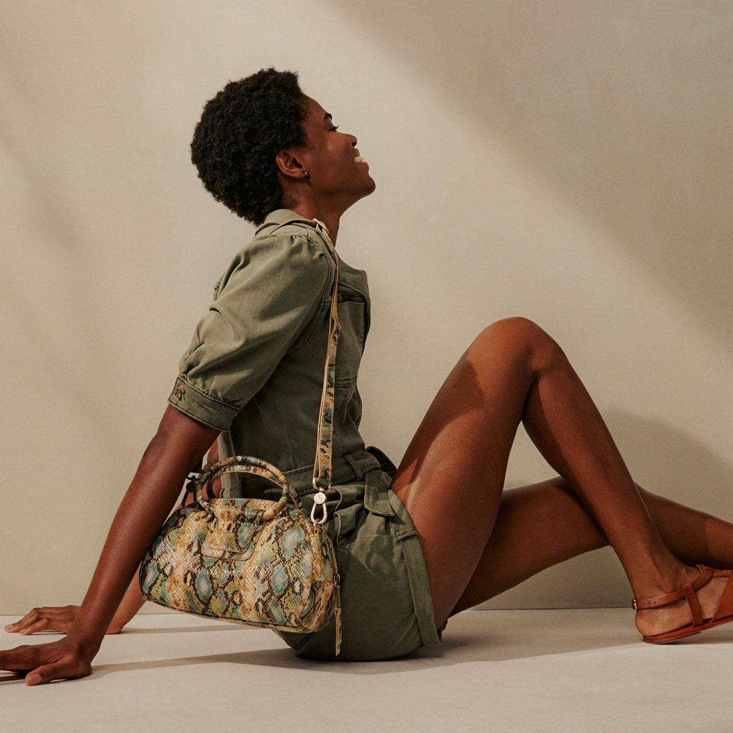 Hobo Sheila Small Satchel - Garden Snake - Gabrielle's Biloxi