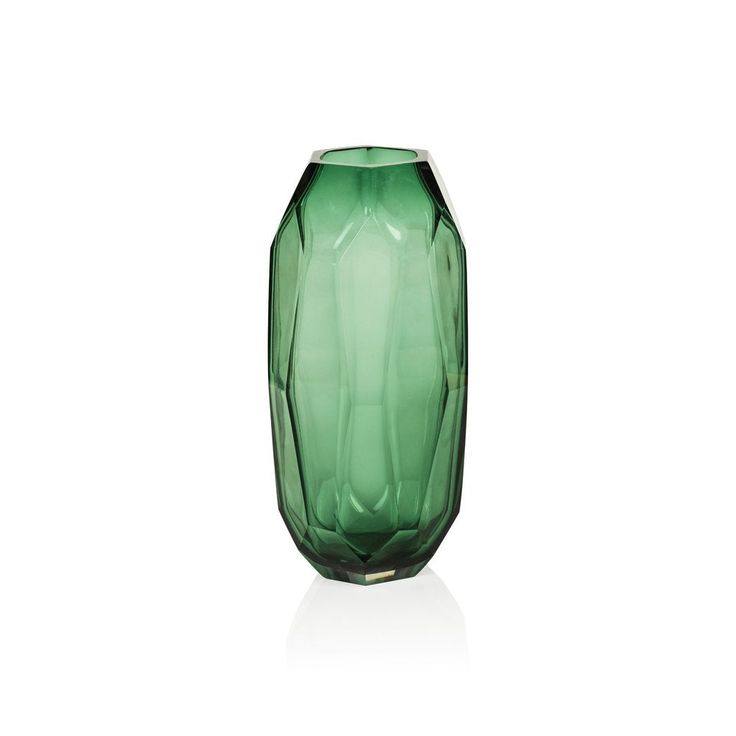 Imperial Jade Glass Vase - Gabrielle's Biloxi