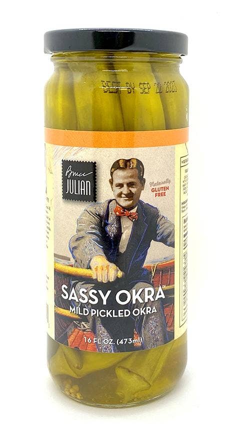 Sassy Okra™ - 16 oz Jar - Gabrielle's Biloxi