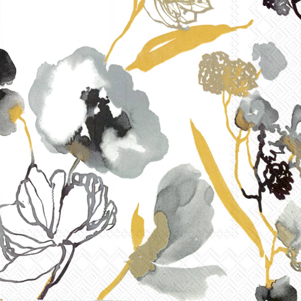 Ariella Silver Paper Lunch Napkin - Gabrielle's Biloxi