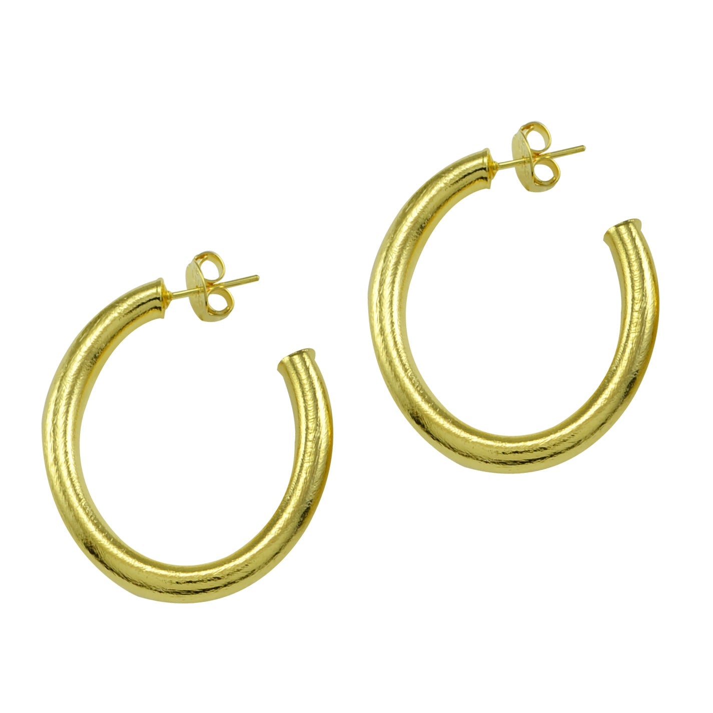 Betty Carre' Ariela Mid Oval Hoop Earring - Gabrielle's Biloxi