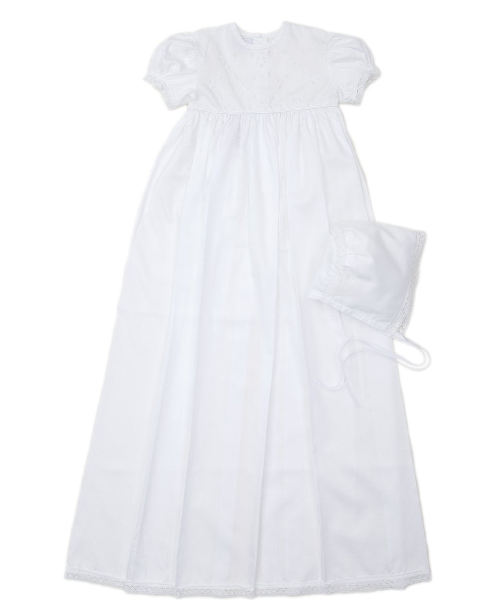 Kissy Kissy Annalise S/S Gown & Hat - Gabrielle's Biloxi