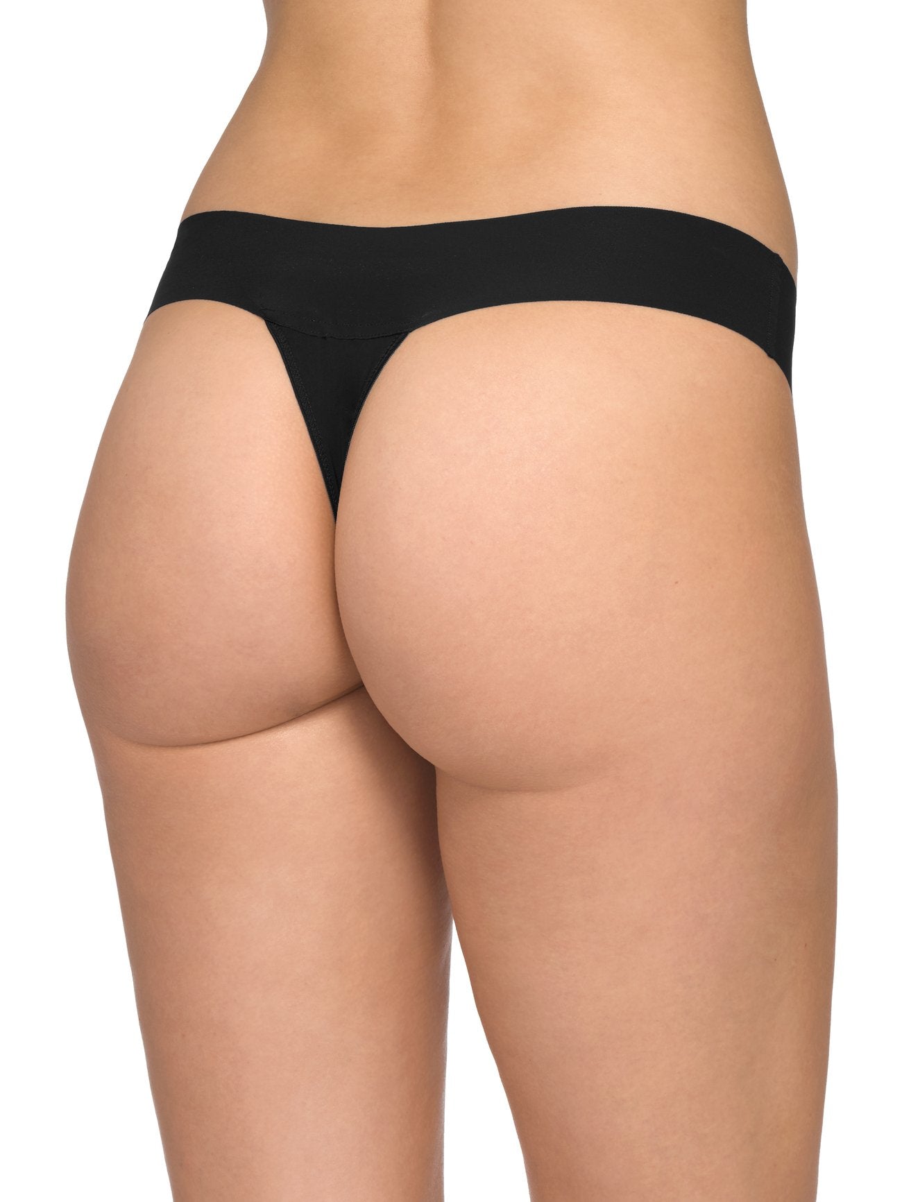Hanky Panky Bare Natural Rise Thong - Black - Gabrielle's Biloxi