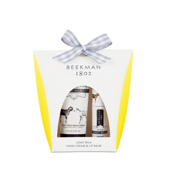 Beekman's Pure Goat Milk 2oz Hand Cream & Lip Balm Set - Gabrielle's Biloxi