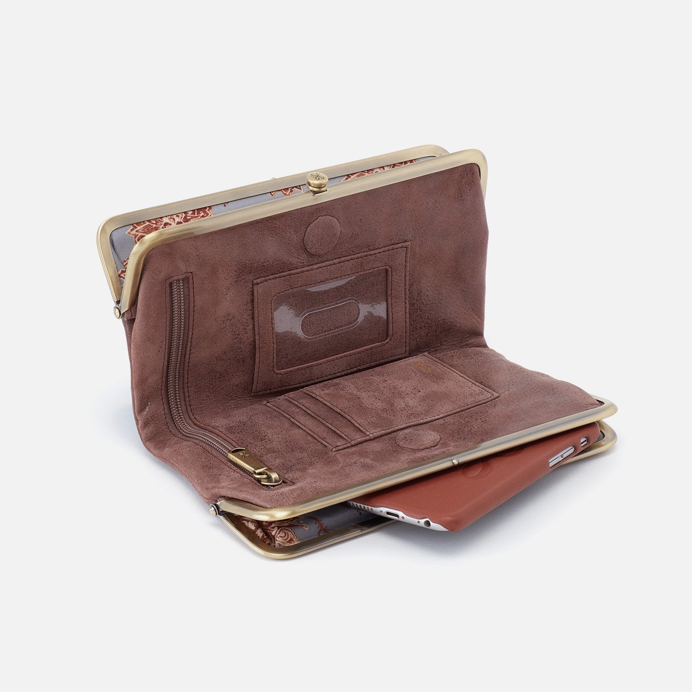Hobo Lauren Wallet - Saddle - Gabrielle's Biloxi