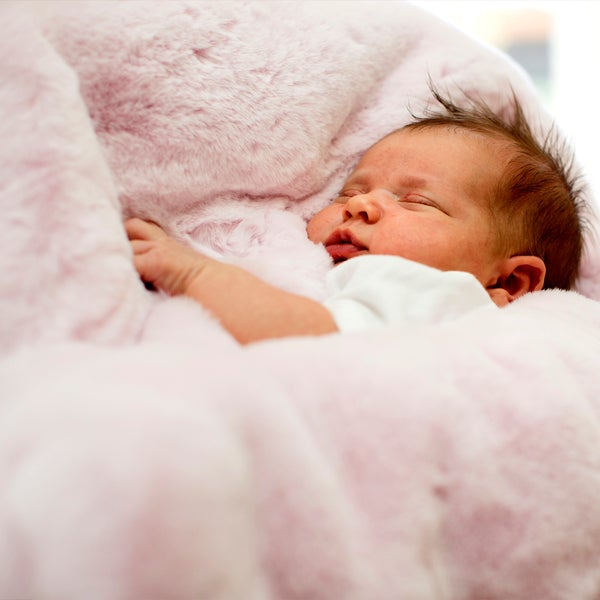 Faux Fur Baby Blanket - Assorted Colors - Gabrielle's Biloxi