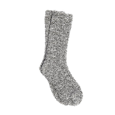 Barefoot Dreams CozyChic Womens Socks Graphite White - Gabrielle's Biloxi