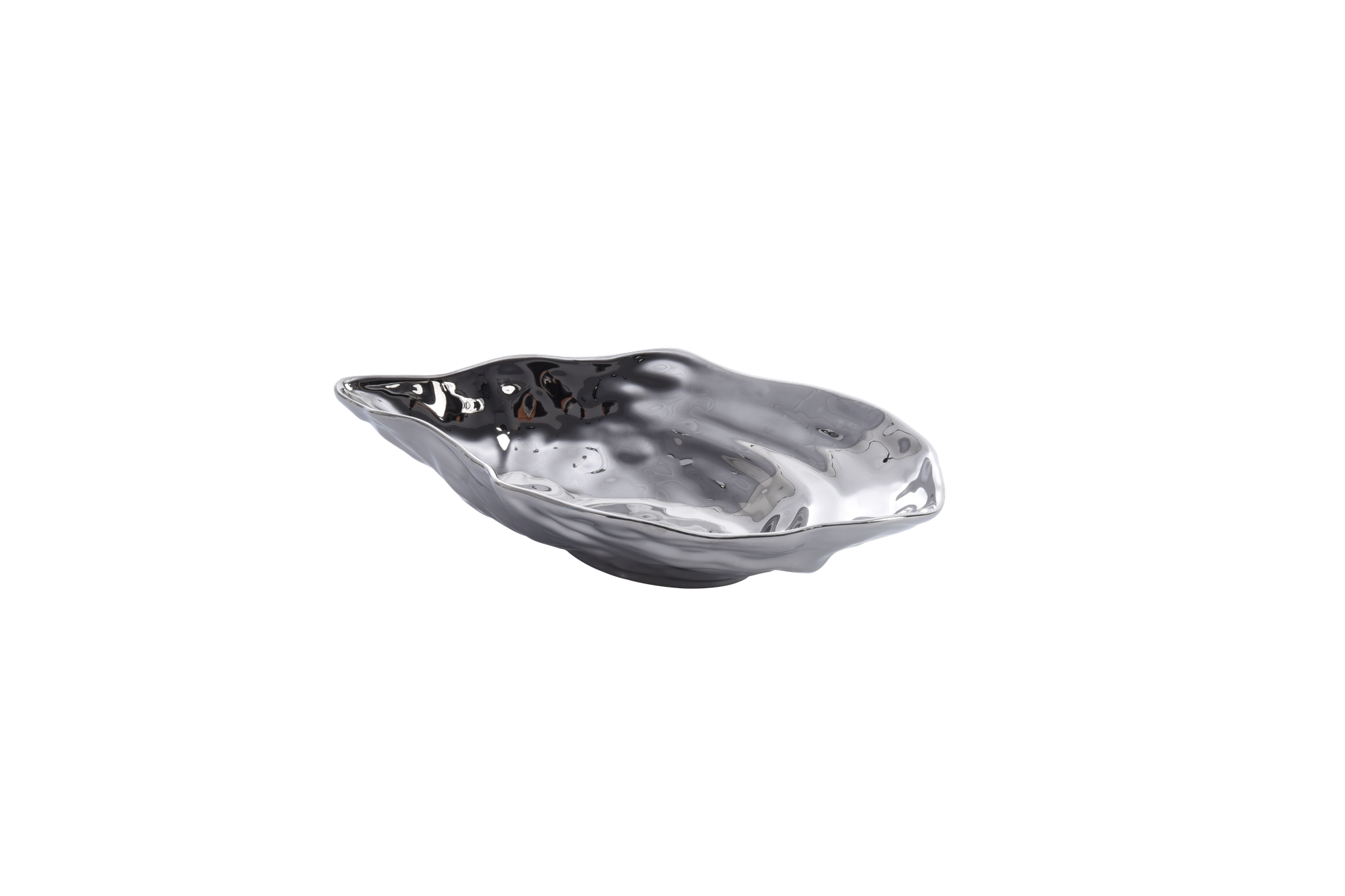 Pampa Bay Small Oyster Bowl Silver - Gabrielle's Biloxi