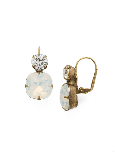 Sorrelli On the Edge Antique Gold Earring White Opal - Gabrielle's Biloxi