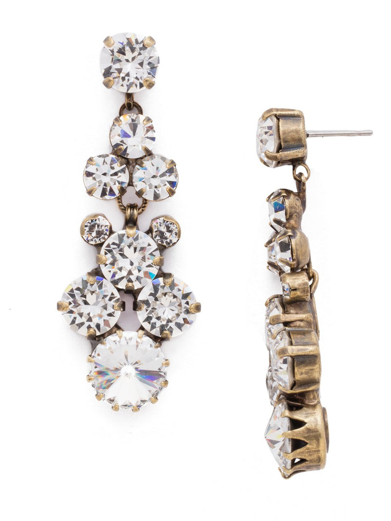 Sorrelli Well-Rounded Crystal Drop Earring - Gabrielle&