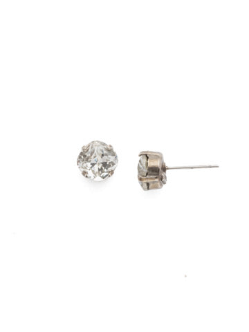 Sorrelli One and Only Earring Antique Silver Crystal Clear - Gabrielle&