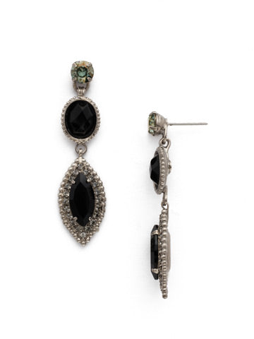 Sorrelli Yarrow Antique Silver Earring - Gabrielle&