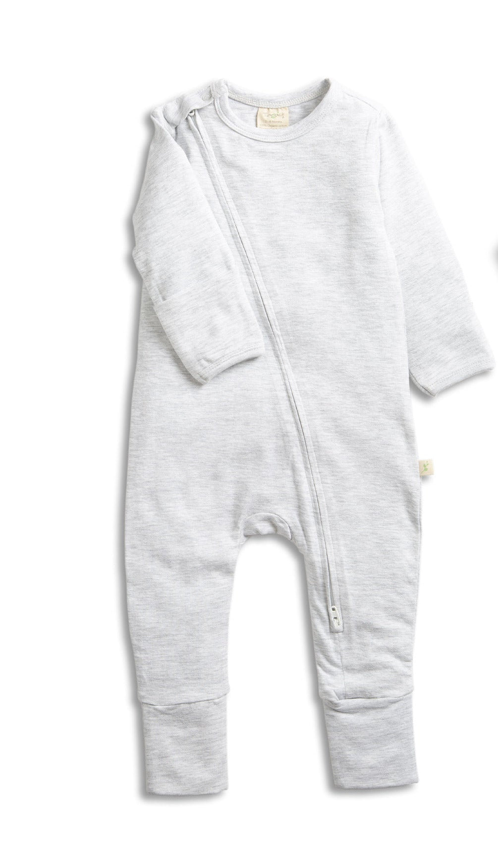 Tiny TwigAYR 2Pack Long Sleeve Zipsuit Soft Pink - Gabrielle's Biloxi