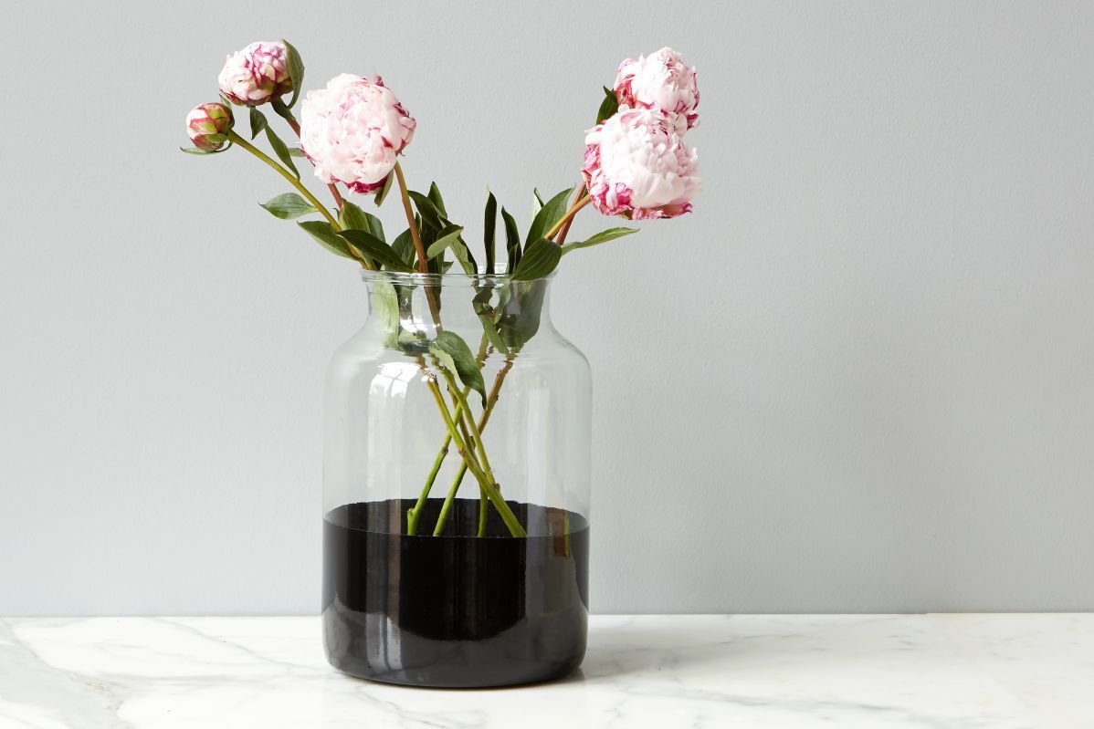 Etu Black Colorblock Mason Jar  Medium - Gabrielle's Biloxi