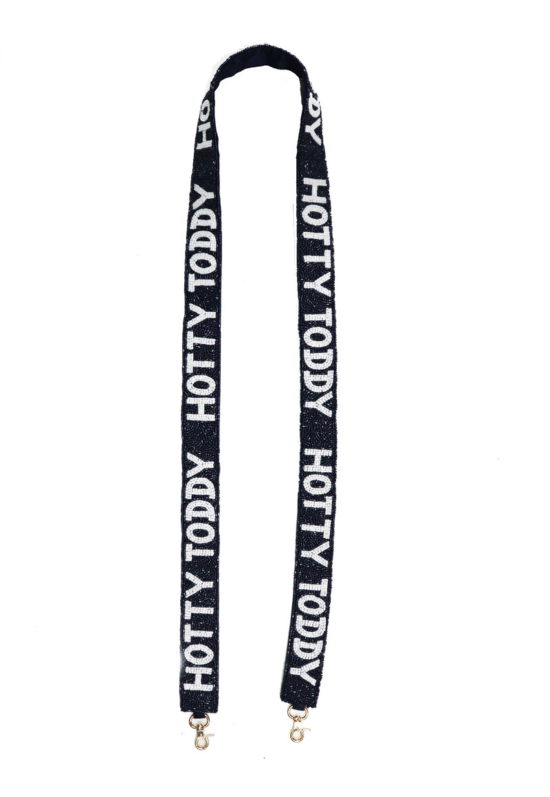Hotty Toddy Beaded Strap - Navy - Gabrielle&